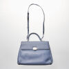 Balenciaga Le Dix Cartable Blue Satchel Bag - 2