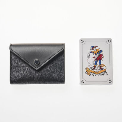 Louis Vuitton Graphite Damier Playing Cards With Case