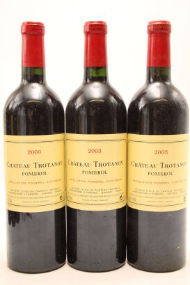 (3) 2003 Chateau Trotanoy, Pomerol [WS94]