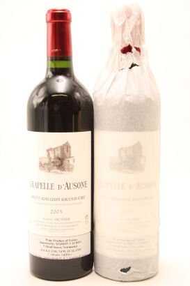 (2) 2003 La Chapelle d'Ausone, Saint-Emilion Grand Cru [JR16.5]