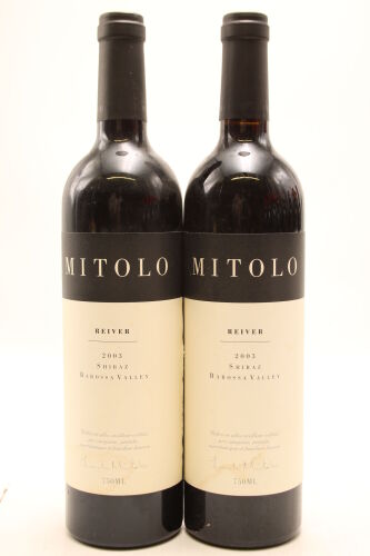 (2) 2003 Mitolo Reiver Shiraz, Barossa Valley