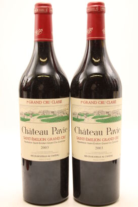 (2) 2003 Chateau Pavie, Saint-Emilion Grand Cru [RP96]