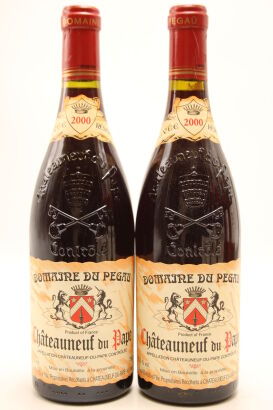 (2) 2000 Domaine du Pegau Chateauneuf-du-Pape Cuvee Reservee, Rhone