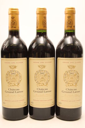 (3) 2002 Chateau Gruaud-Larose, Saint-Julien [JR16]