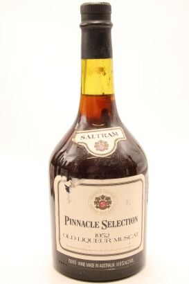 (1) 1952 Saltram Muscat Pinnacle Selection Old Liqueur Muscat, Adelaide Hills