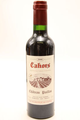 (1) 2000 Chateau Paillas, Cahors, 375ml