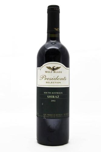 (1) 2002 Wolf Blass Presidents Selection Shiraz