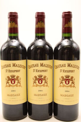 (3) 2004 Chateau Malescot-St-Exupery, Margaux [JR16]