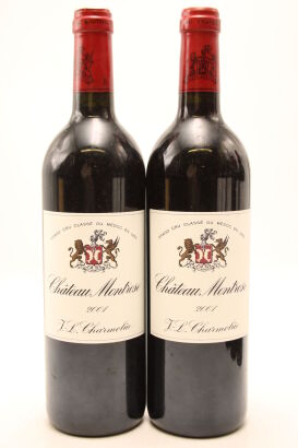 (2) 2001 Chateau Montrose, Saint-Estephe [JR16.5]