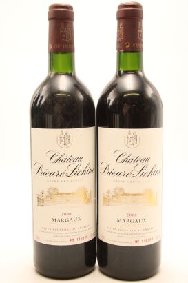 (2) 2000 Chateau Prieure-Lichine, Margaux [JR16.5]