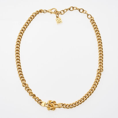 Karl Lagerfeld Knot Necklace
