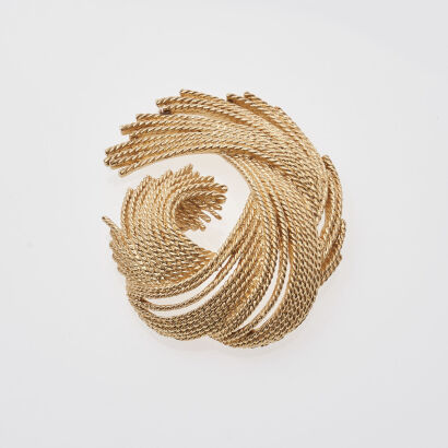 Monet Swirl Brooch