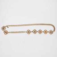 Yves Saint Laurent Flower Scroll Belt