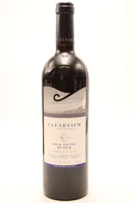 (1) 2012 Clearview Estate Old Olive Block, Hawke's Bay