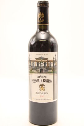 (1) 2003 Chateau Leoville Barton, Saint-Julien [JR17] [RP96]