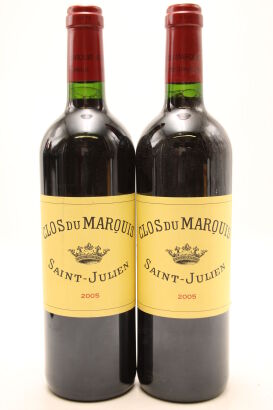 (2) 2005 Chateau Leoville-Las Cases 'Clos du Marquis', Saint-Julien