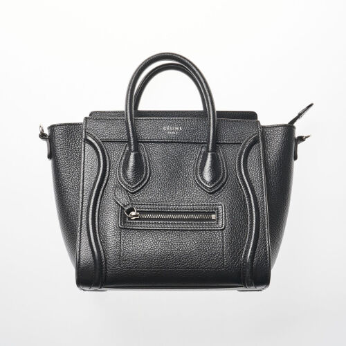 Celine Black Micro Luggage Bag