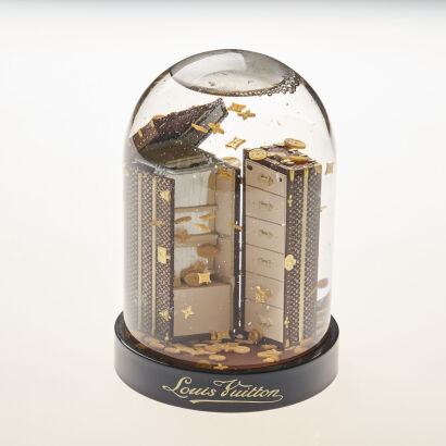 Louis Vuitton Trunk Malles Snow Globe