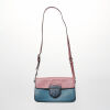 Prada Pink and Blue Leather Crossbody Bag - 2