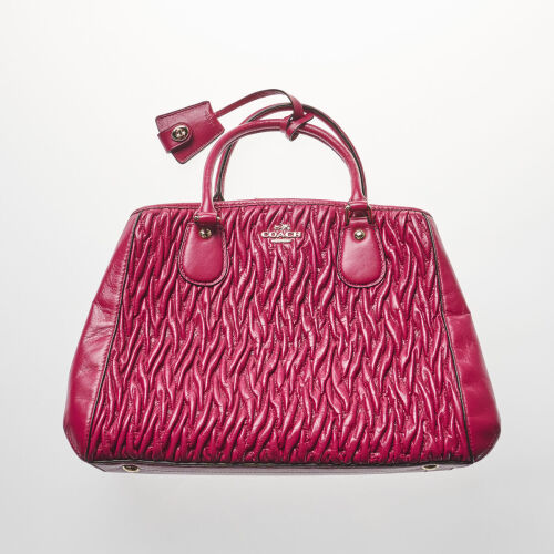 Coach Pink Leather Bag