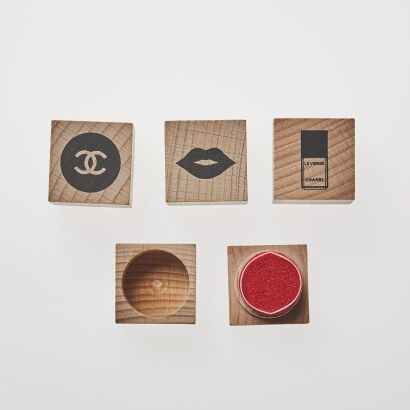 Chanel Stamps and Ink Pad