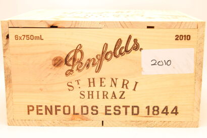 (6) 2010 Penfolds St. Henri Shiraz, South Australia [JR17.5] [WS95] [RP97] [WE95] [JO97] (OWC)