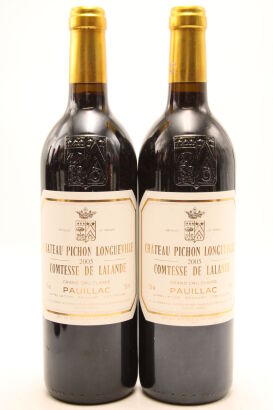 (2) 2005 Chateau Pichon Longueville Comtesse de Lalande, Puillac [JR17]