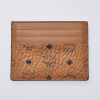 MCM Visetos Cognac Cardholder
