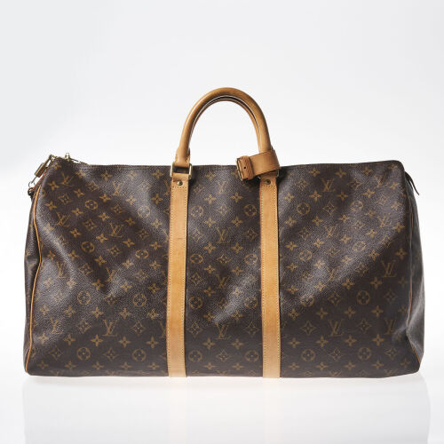 Louis Vuitton Monogram Keepall 55 Bag