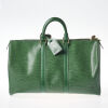 Louis Vuitton Green Epi Keepall Bag - 2