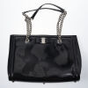 Salvatore Ferragamo Gancini Black Shoulder Bag
