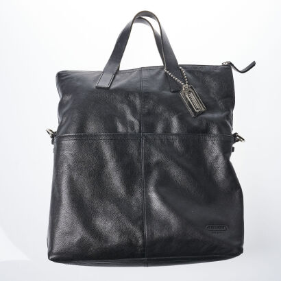 Coach Leather Tote Bag