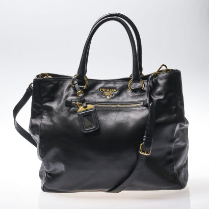 Prada Leather Tote Bag