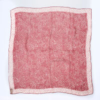 Louis Vuitton Red Sheer Silk Scarf