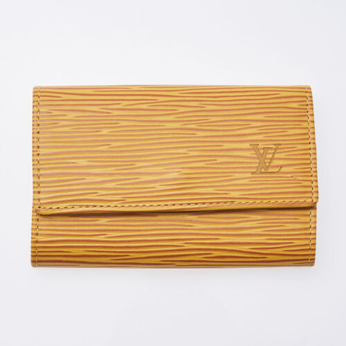 Louis Vuitton Yellow Epi Leather Key Multicles