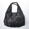 Desmo Black Leather Bag