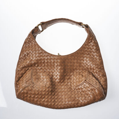 Bottega Veneta Intrecciato Campana Bag