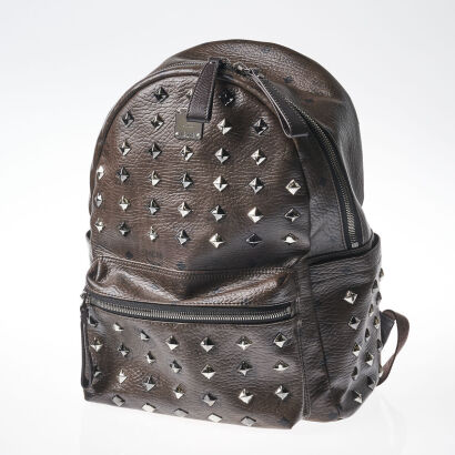 MCM Stark Studded Backpack