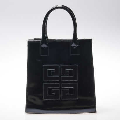 Givenchy Patent Leather Logo Bag