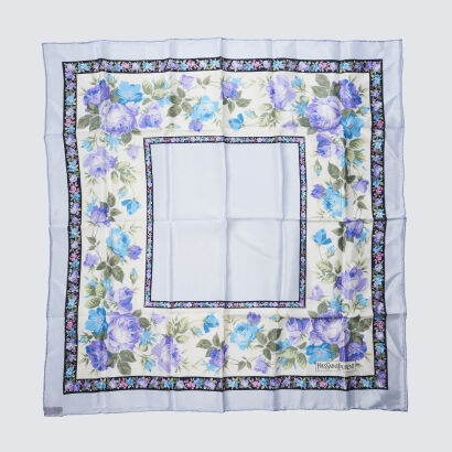 Yves Saint Laurent Flower Scarf