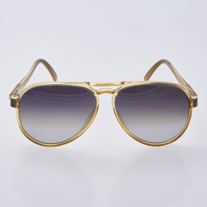 Christian Dior 2211 Yellow Frame Sunglasses