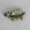 A Chinese Celadon-Glazed 'Leaf' Ink Palette (with mark) - 2