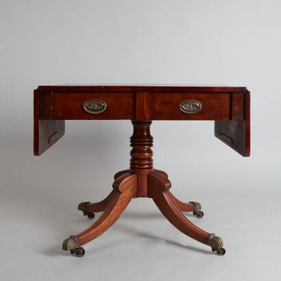 An Antique Drop-Leaf Table