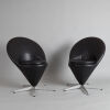 A Pair of Verner Panton Style Cone Chairs&nbsp;