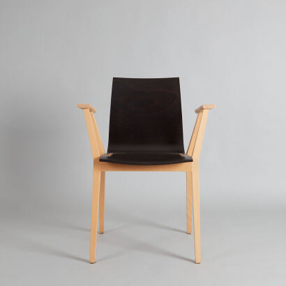 A Swedish Bentwood Chair by Mads K.Johansen for Ton