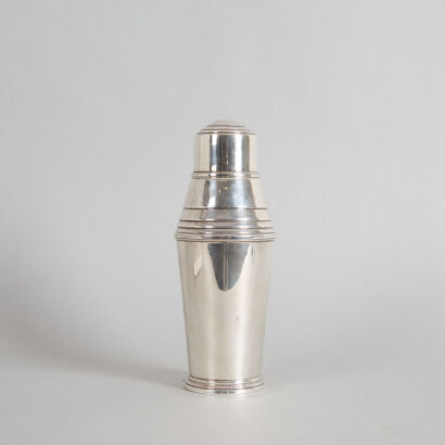 A Sterling Silver Cocktail Shaker 