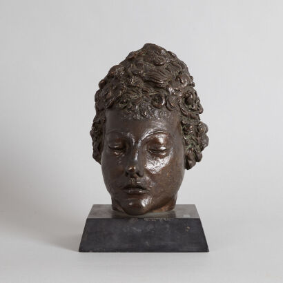 Sir Jacob Epstein KBE (1880 - 1959) - Third Portrait of Meum (Mask)