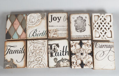 A Set of Ten Sid Dickens Memory Blocks