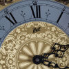 A Walnut Grandfather Clock with Moon Dial - 3