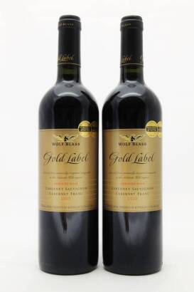 (2) 2000 Wolf Blass Gold Label Cabernet Sauvignon/Merlot/Franc